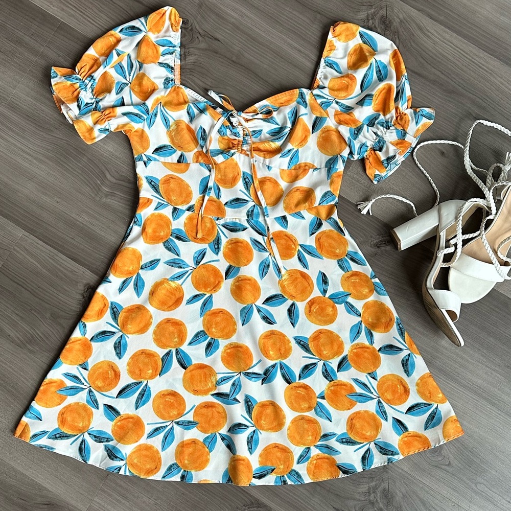 Orange Sundress